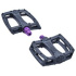 Colony Fantastic 9/16" BMX Pedals (Black/Purple)