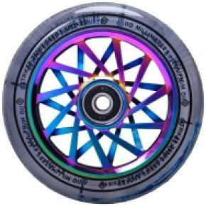 Striker Zenue Series Clear Scooter Wheel (110mm | Rainbow)