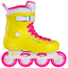 Roller skates Powerslide Zoom Neon Yellow 80