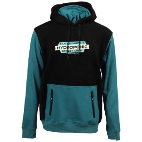 Hydroponic DH Crew Sweatshirt (XL|Black/Teal Green)