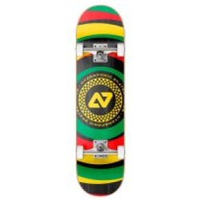 Hydroponic Circular Skateboard 7.25 "Rasta