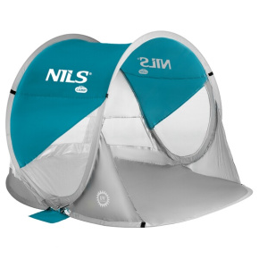 Self folding beach tent NILS Camp NC3142 teal