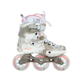 Roller skates Powerslide Next Marble Pink 100 Trinity