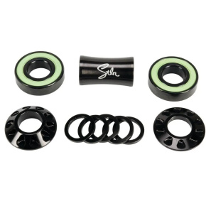 Stolen Revolver Mid BMX Bottom Bracket (19mm|Black)