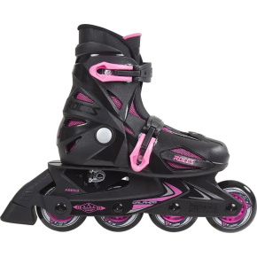 Roces Orlando III Roller Skates Girls (Black/Pink|25-29)