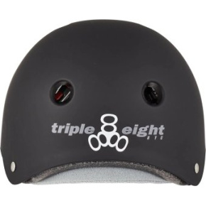 Helmet Triple Eight Certified Sweatsaver XL-XXL Black Rubber