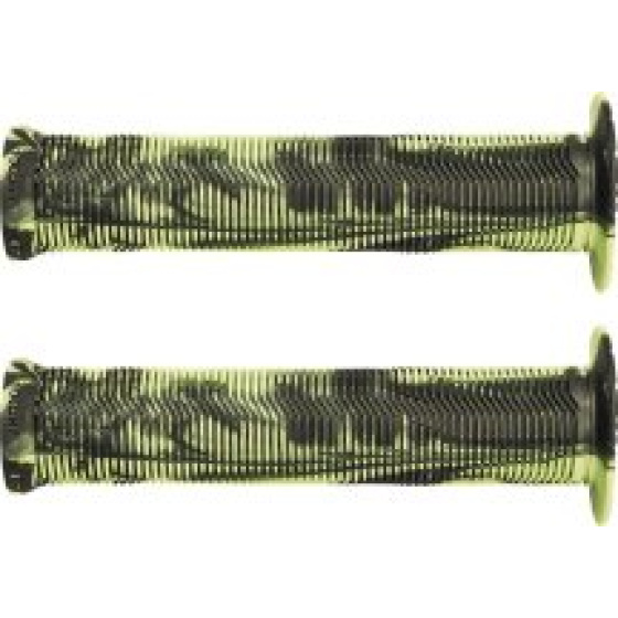 Colony Much Room BMX Grips (Neon Yellow Storm)