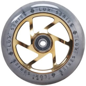 Striker Lux Clear wheel 110mm Gold Chrome