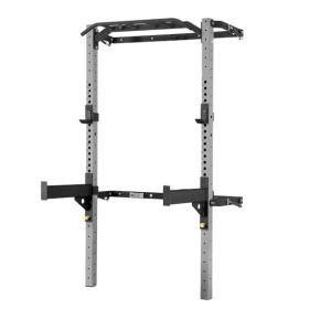 Foldable weight training cage - Power Rack HMS KLT23 grey