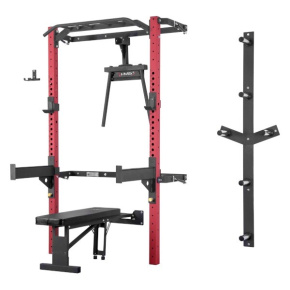 Multifunctional fitness rack - Power Rack HMS KLT22 red