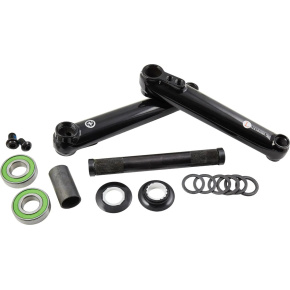 Salt Plus Metron 48 BMX Cranks (165mm|Black)