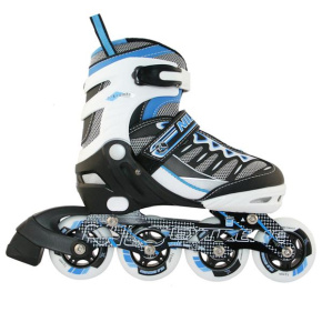 ON 9004 AND BLUE SIZE.S(31-34) ROLLER SKATES NILS EXTREME