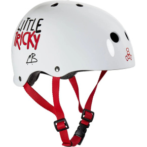 Triple Eight Little Tricky Kids Helmet (White)