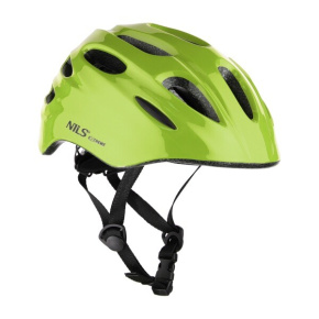 Helmet with flasher NILS Extreme MTW01 green