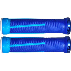 ODI AG1 Lock-On Grips (135mm|Blue/Skyblue)