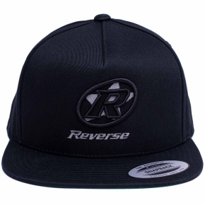 Kšiltovka Reverse Snapback Cap Logo (Stick) černá/šedá