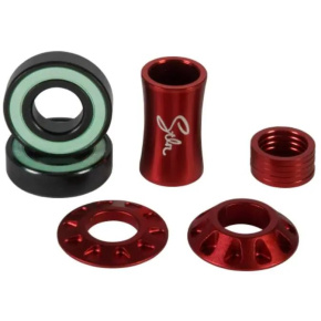 Stolen Revolver Mid BMX Bottom Bracket (19mm|Red)