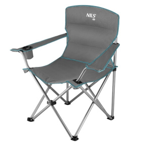 Folding chair NILS Camp NC3079 grey-green