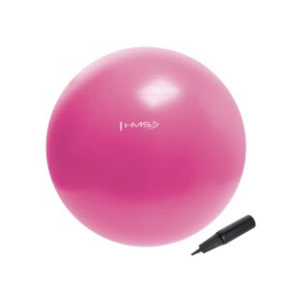 Gymnastics ball HMS YB01N 55 cm pink