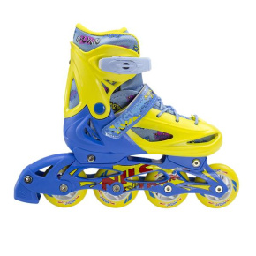 NH 1105 A YELLOW CHILDREN'S 3 IN 1 SKATES NILS EXTREME