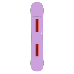 Whitespace Women's Freestyle Pro Snowboard (142cm|Violet)