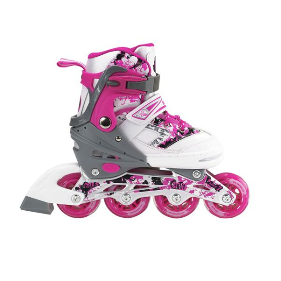 Kids roller skates NILS EXTREME NJ 3012 A pink