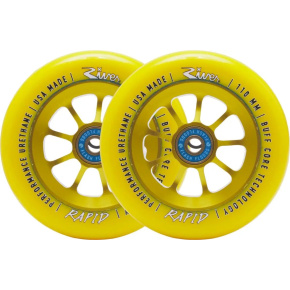 River Rapid Sunrise wheels yellow 2pcs