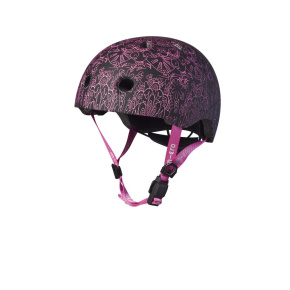 Helmet Micro Mandala pink LED - M (54-58 cm)