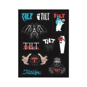 Tilt sticker sheet