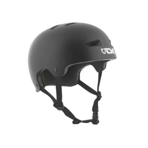 TSG Evolution Asian Fit Solid Helmet Satin Black L/XL