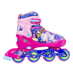 Kids roller skates NILS EXTREME NJ 4605 A pink