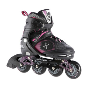 Roller skates NILS Extreme NA9080, purple