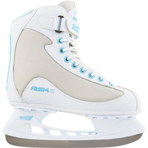 Roces RSK 2 Women's Recreational Ice Skates (White-azure|38)