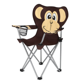 Kids folding chair NILS Camp NC3029 monkey