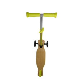 GreenGo Wood Kids Scooter Green