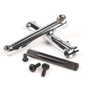 Salt Plus Pro 48 3-Piece BMX Crank (170mm|Chrome)