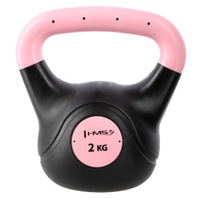 Composite kettlebell HMS KPC02 Vin-Bell 2 kg pink