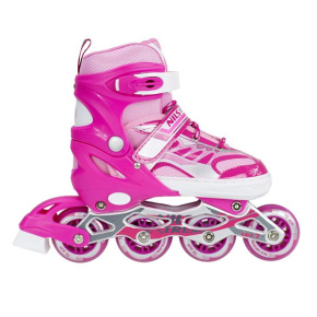 Kids roller skates NILS EXTREME NJ 1828 A pink