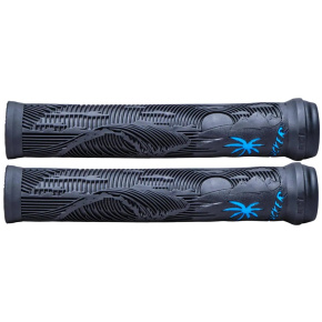 ODI Hucker Flangeless Grips (160mm|Black/Blue)