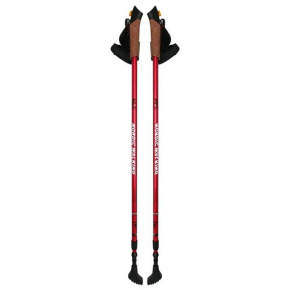 NW 607 RED NORDIC WALKING STICKS NILS EXTREME