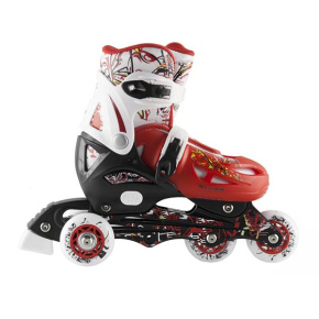 Roller skates NILS EXTREME NJ 0320 A red