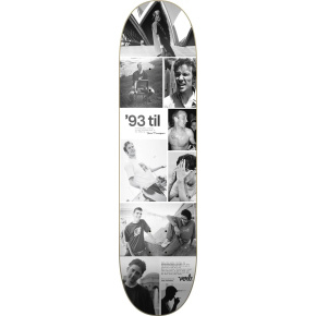 Verb 93 Til Collage Skate Board (8.25"|B&W)