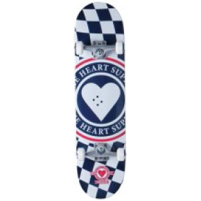 Heart Supply Insignia Check Skateboard Set (8"|Blue)