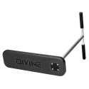 Trampoline scooter Divine 670 mm Black/Silver