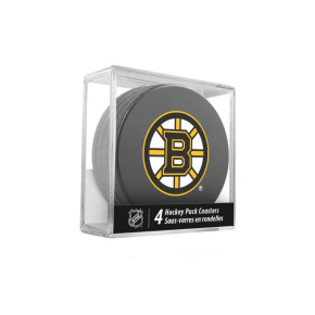 NHL Fan Puck Coasters Cube