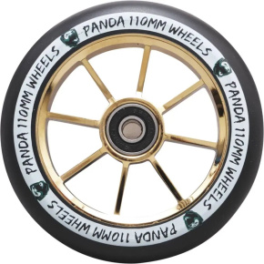 Panda Spoked V2 wheel 110mm Gold Chrome