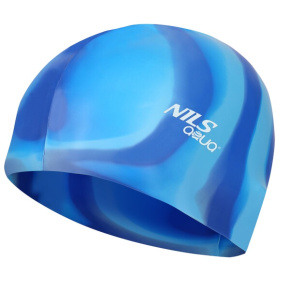 Silicone cap NILS Aqua zebra MI1