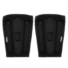 REKD Energy Covert Shin Impact Guards - Black - Short Large/X Large